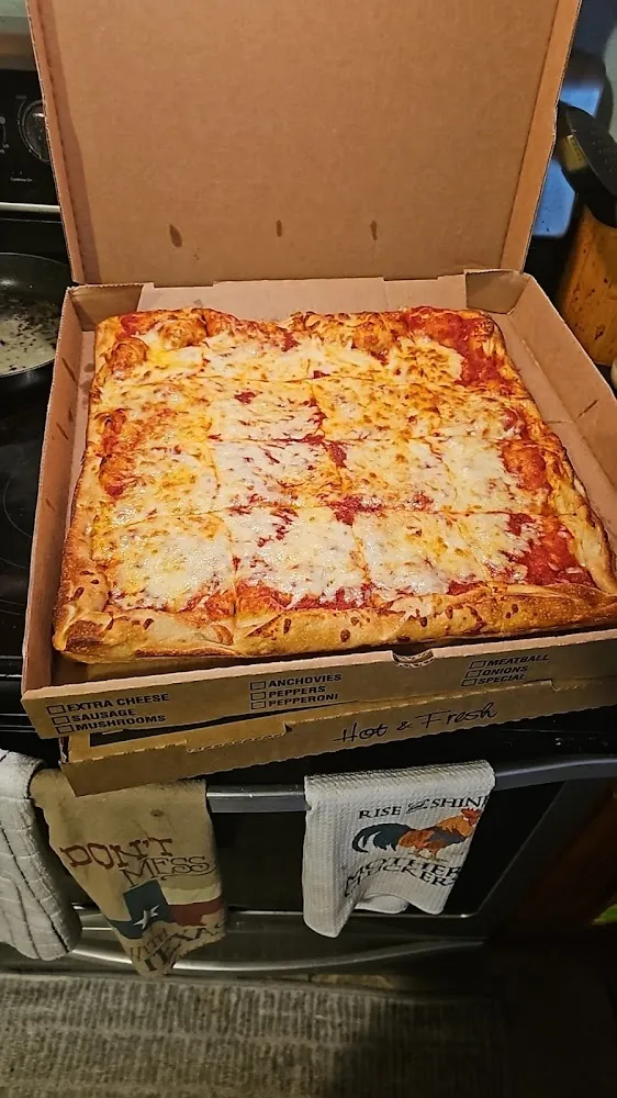 Sicilian Cheese Pizza