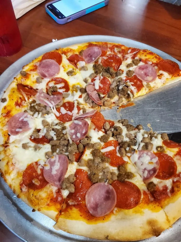 Sicilian Meat Lovers Pizza
